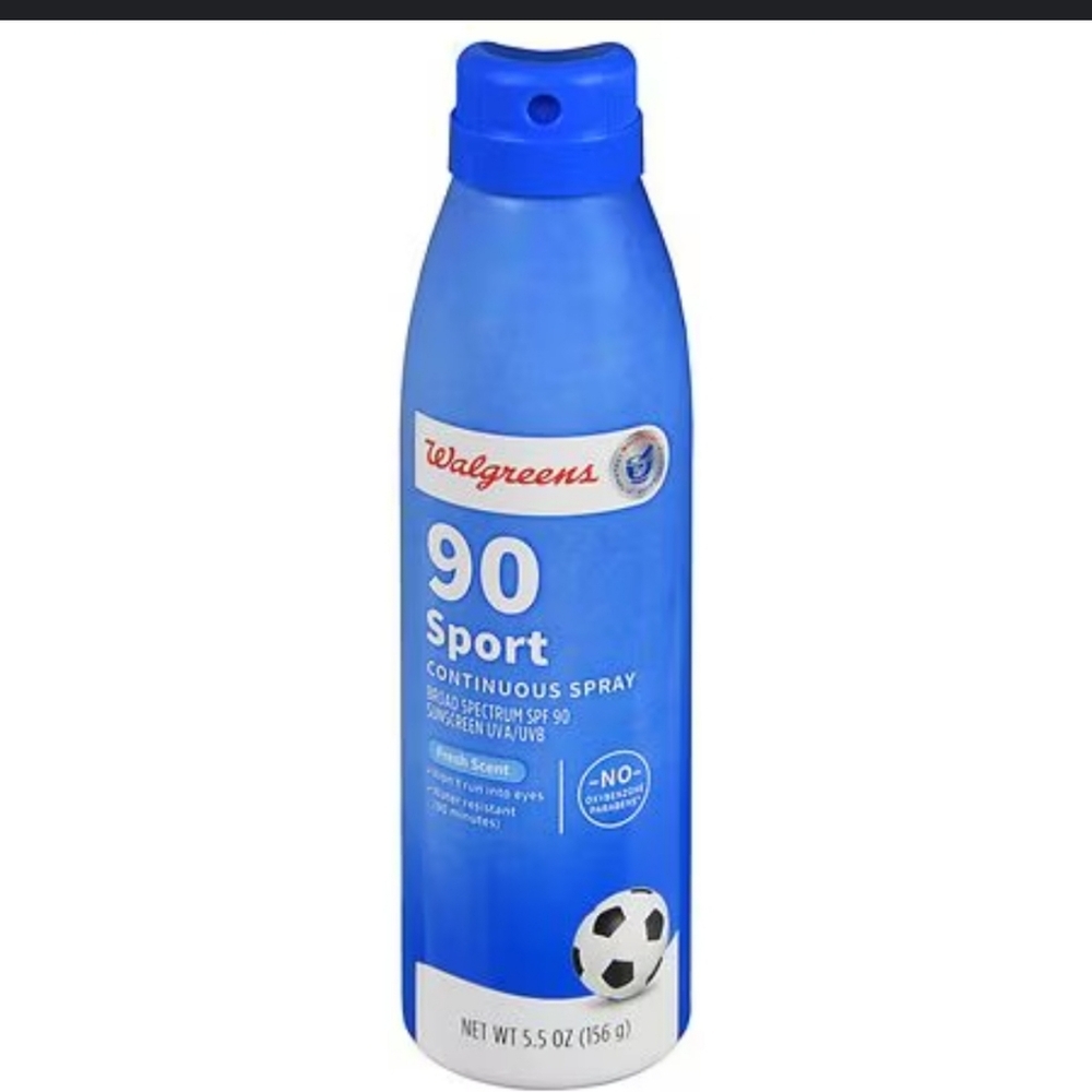 Walgreens 90 Sport Continuous Spray 5.5 oz